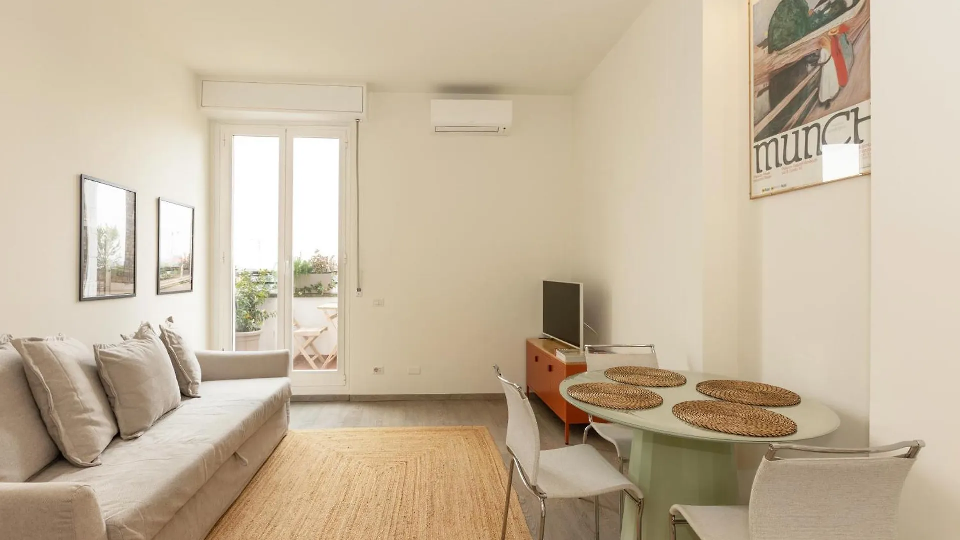 Bright Apartment With View location